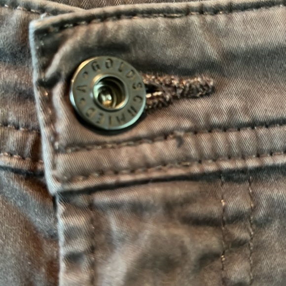 ADRIANO Goldschmied The Graduate tailored leg soft Jean pants dark gray 36x32 - Picture 14 of 17